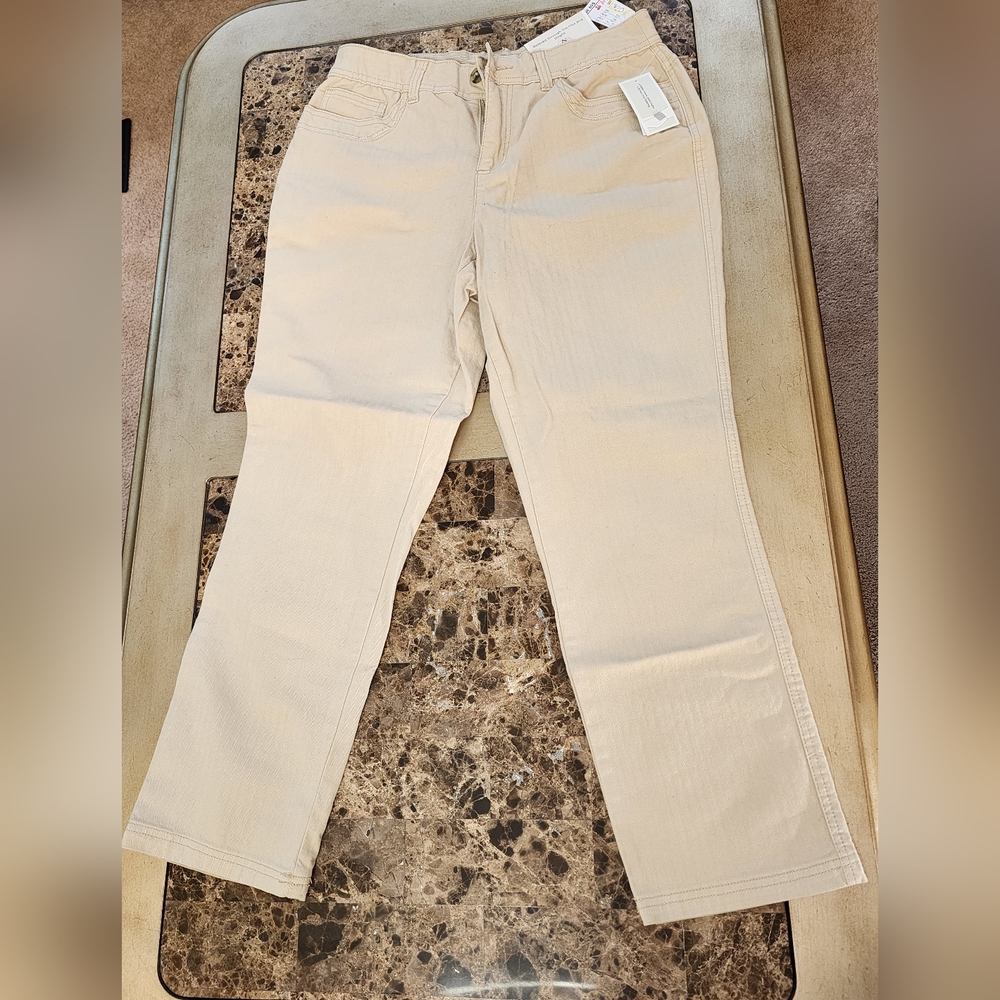 Khaki Tan Women's size 10 Jeans